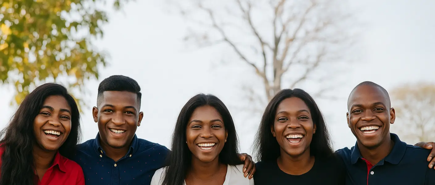 People smiling